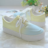 Harajuku Gradient Hand-Painted Canvas Shoes